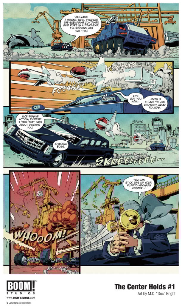 The Center Holds #1 interior art