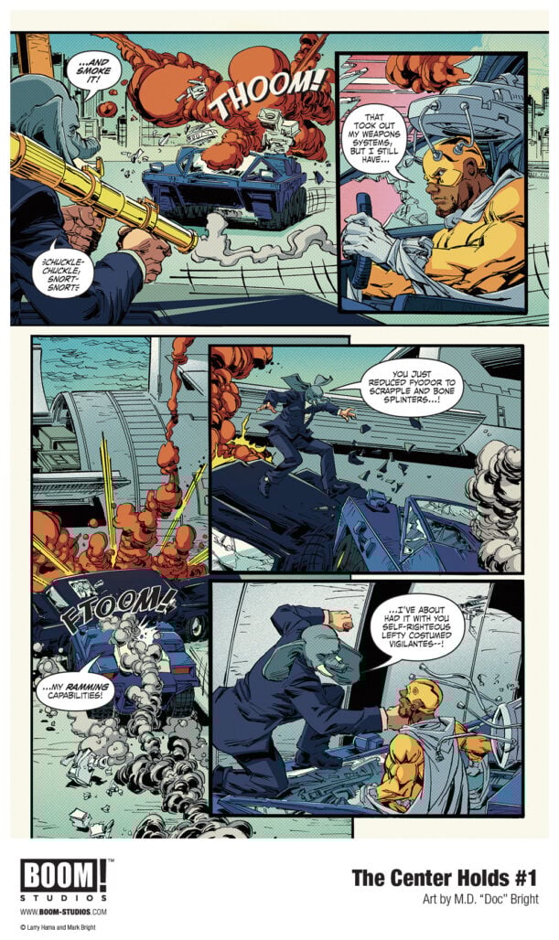 The Center Holds #1 interior art