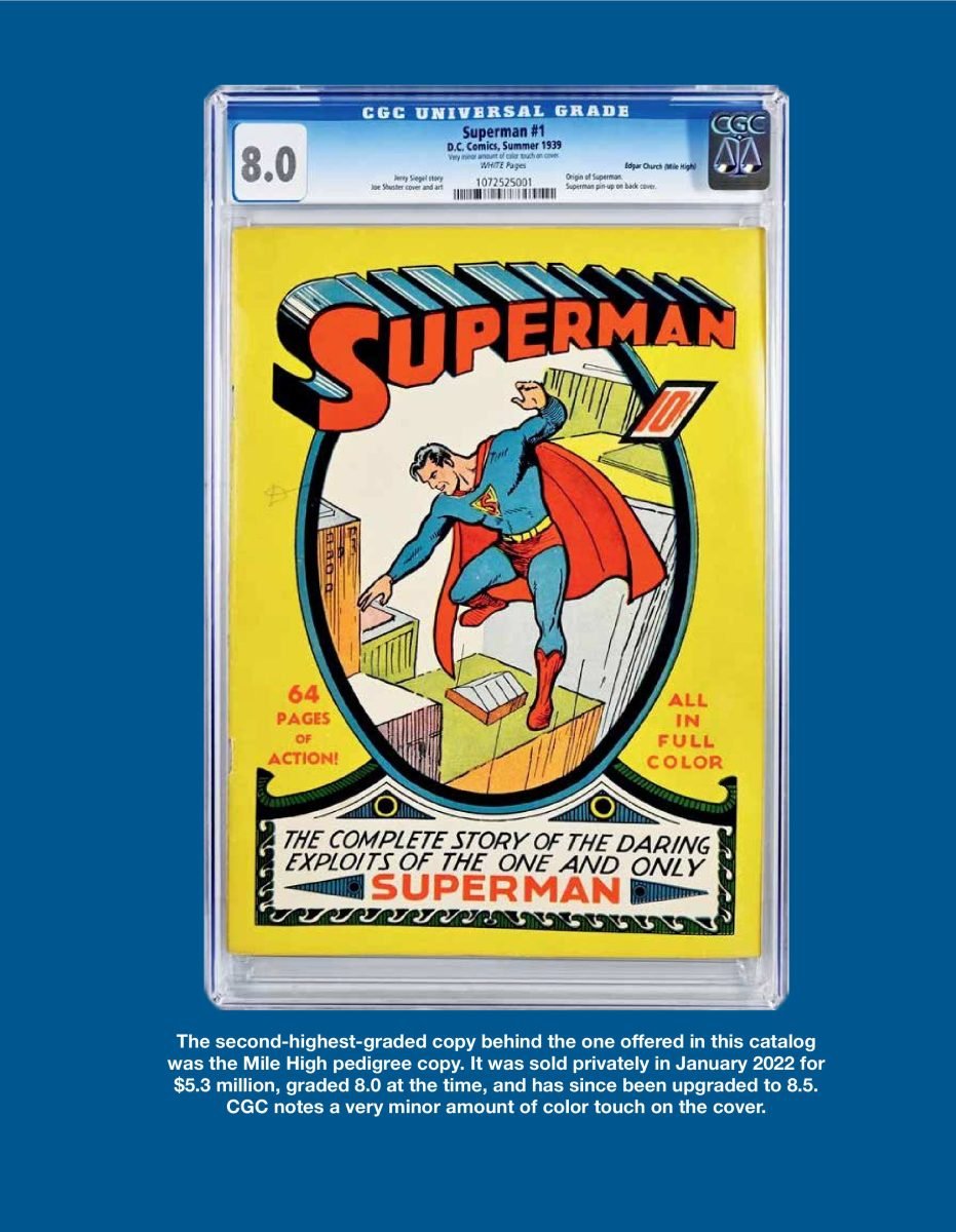 Superman #1 8.5 grade