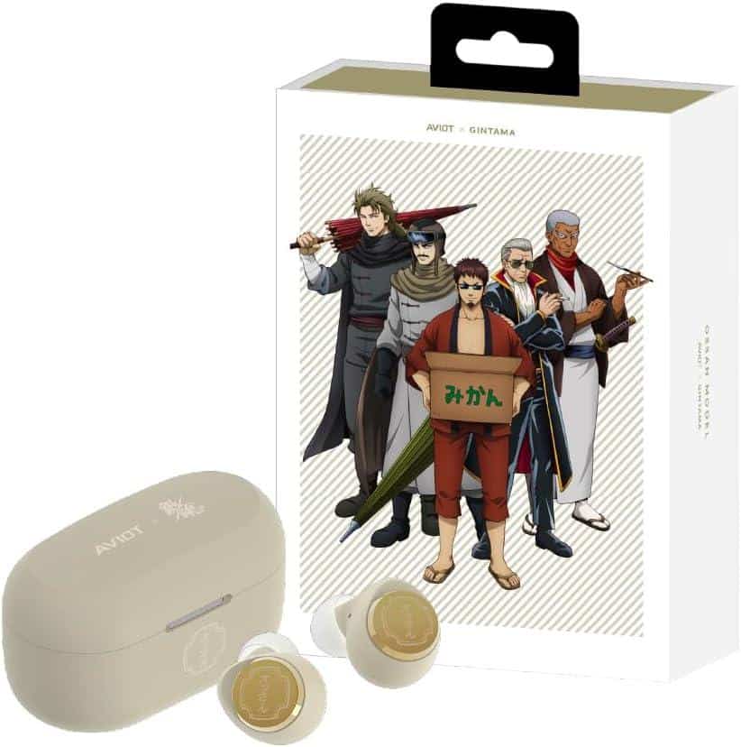 AVIOT Gintama Series TE-V1R-GTO Ossan Model wireless earbuds amazon black friday sale