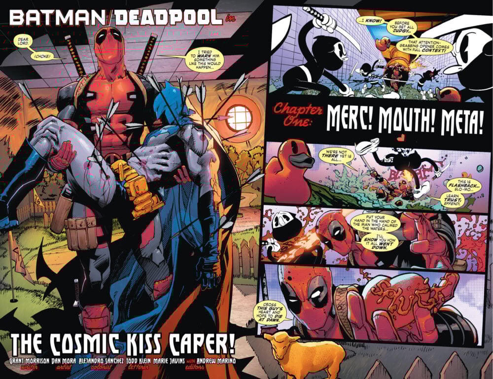 Batman/Deadpool #1 Pages 4-5