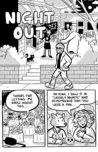 Monsters on a college campus!