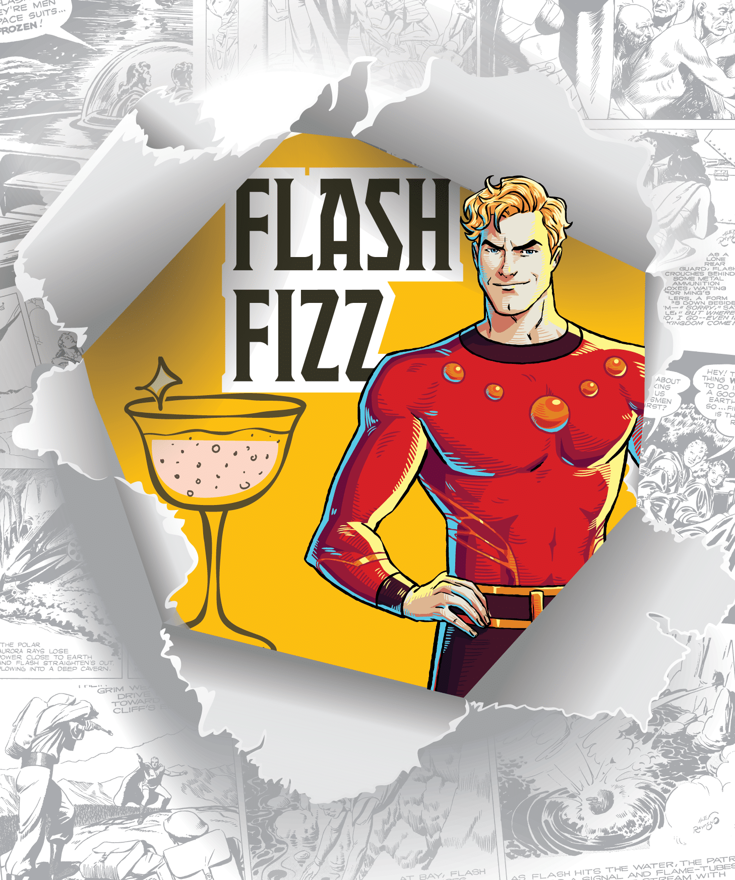 Flash Gordon. The Newstalgia Lounge