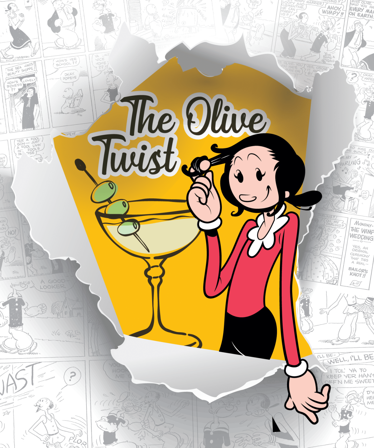 Olive Oyl at The Newstalgia Lounge