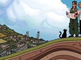 Graphic Novel Review: THE CORUS WAVE embarks on a scavenger hunt through local history