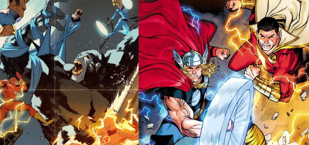 DC Marvel crossover feature DC Marvel crossover