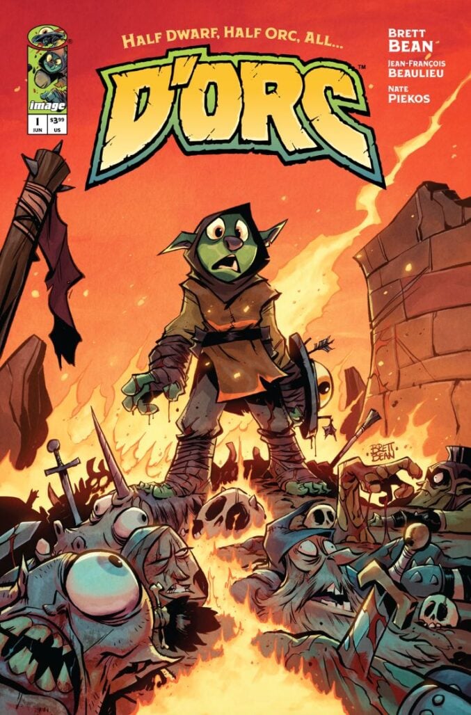 D'orc #1 cover by Brett Bean