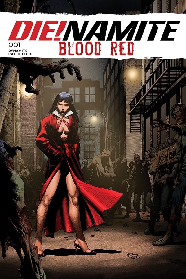 DIE!NAMITE: Blood Red #1 cover A by E. J. Su