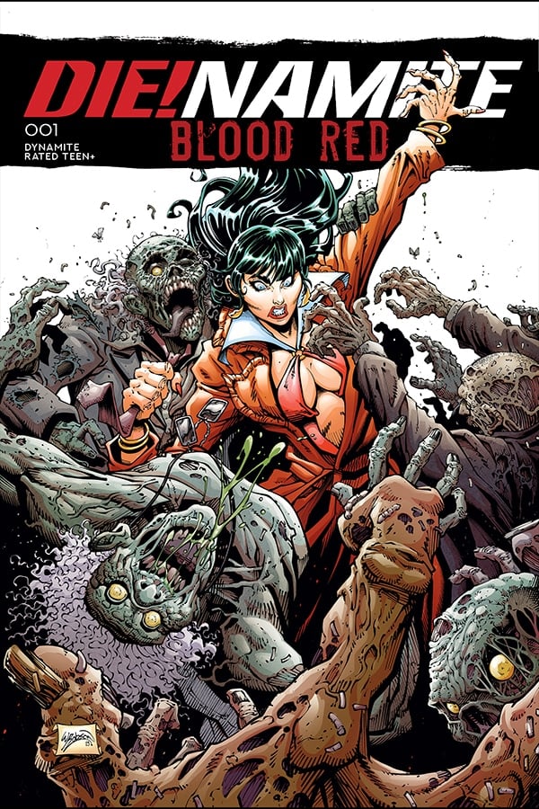 DIE!NAMITE: Blood Red #1 cover D by Will Robson