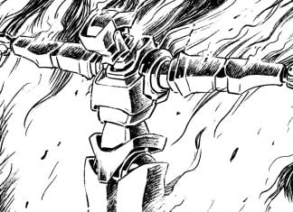 Manga Mavericks announces Iwakuni Kogyo’s GREAT METAL GOD sci-fi one-shot