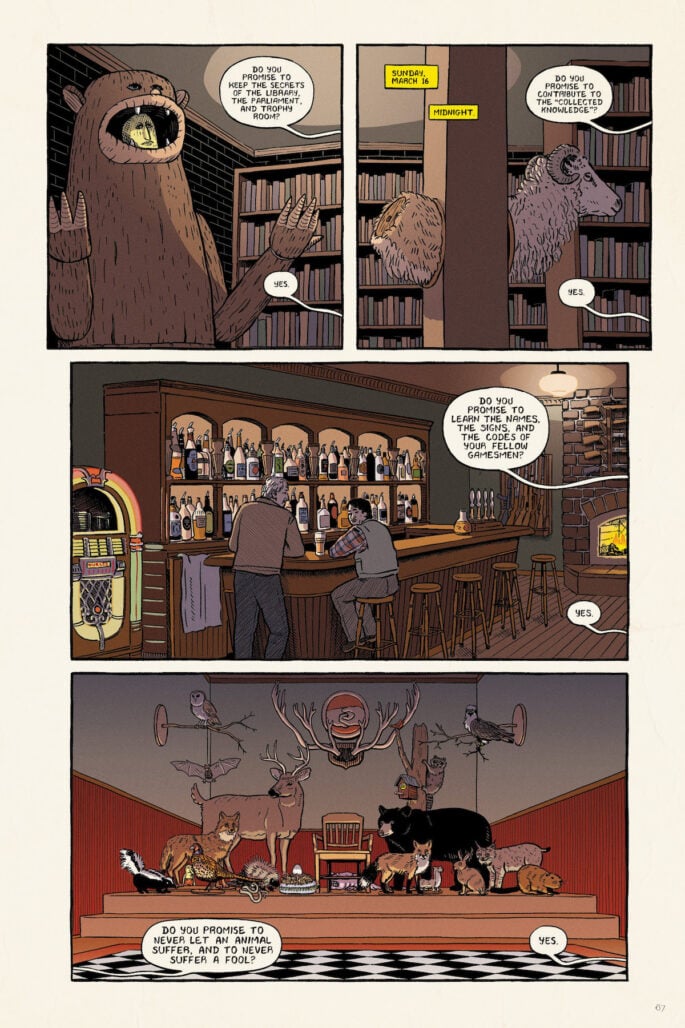 Hobtown Mystery Stories, Vol. 3: The Secret of the Saucer interior art