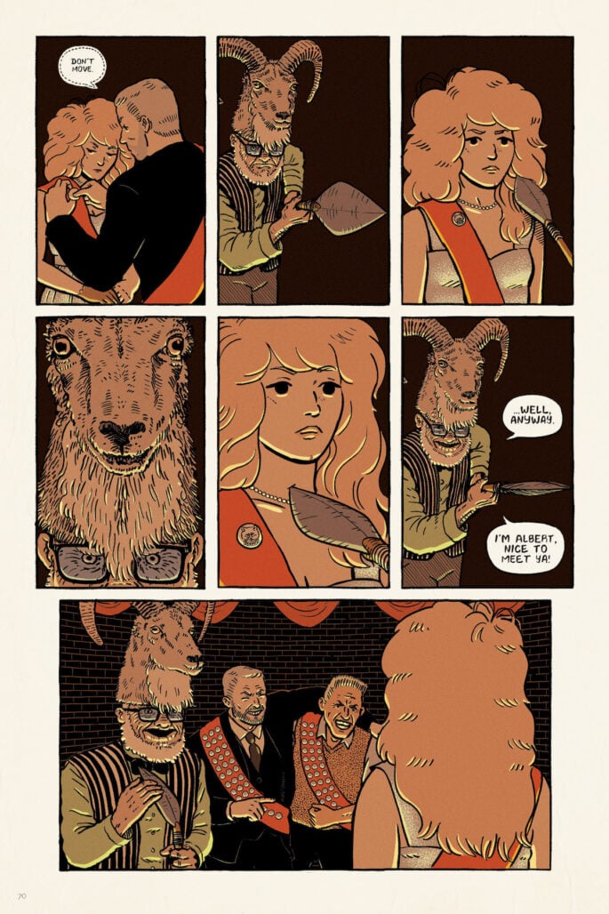 Hobtown Mystery Stories, Vol. 3: The Secret of the Saucer interior art