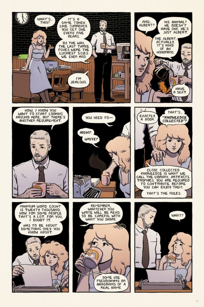 Hobtown Mystery Stories, Vol. 3: The Secret of the Saucer interior art