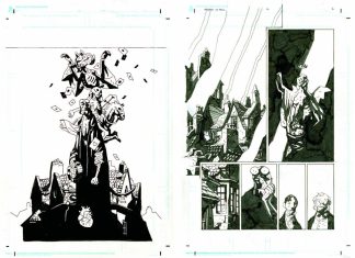HELLBOY IN HELL: Skybound reveals first look at Book 2 Artist’s Edition Hellboy in Hell preview art