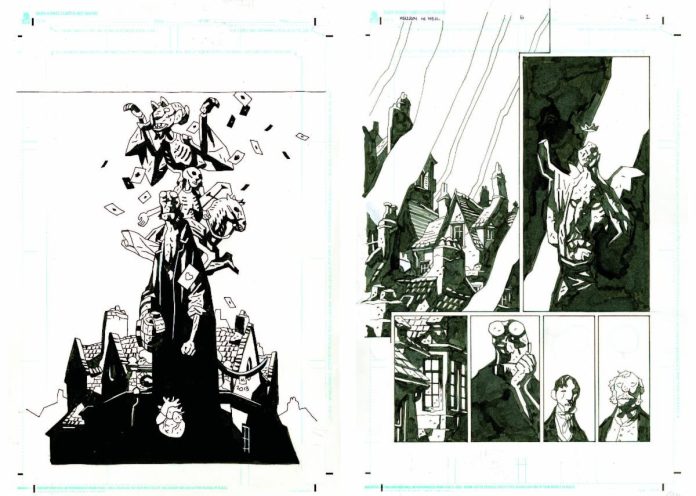 Hellboy-in-Hell-001 Hellboy in Hell preview art