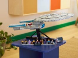 For 9 cents a LEGO, you can build the U.S.S. Enterprise-D U.S.S. Enterprise-D LEGO set