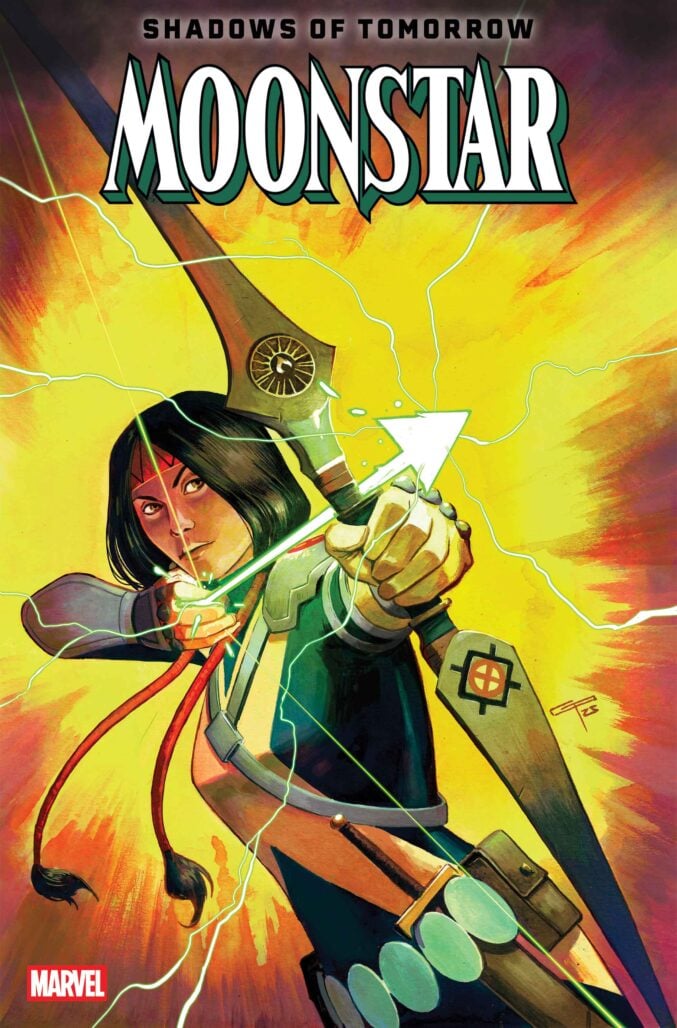 Moonstar #1 cover by Germán Peralta