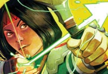 DANI MOONSTAR starring in her first solo series Moonstar #1 featured
