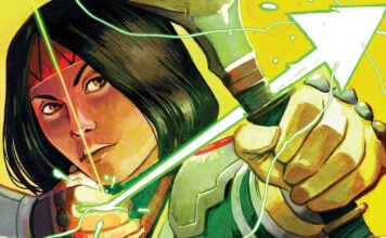 DANI MOONSTAR starring in her first solo series Moonstar #1 featured