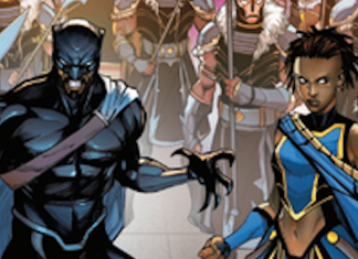 The Marvel Rundown: ULTIMATE BLACK PANTHER #22 sees the long game play out Spider-Man and Wolverine #7 I was always going to be at least a little interested in a book featuring two of my (and the world’s) favorite Marvel characters. Their odd couple rapport is simply too good and I feel strongly a book featuring these two should always be available. Give me Kaare Andrews drawing, with Spidey and Wolverine going on huge, zany adventures with enormous action set pieces? It’s all I need. The first five issue story left me cold from a narrative standpoint with its focus on Peter’s secret agent parents, but after a one off with a full-in artist, this second story from writer Marc Guggenheim and Andrews is pure, over the top fun featuring a villain from an alternate earth that is a twisted amalgamation of our heroes. Kaare Andrews goes wild on the layouts in this issue, with massive double page spreads and contorted figures. The final page reveal is pure cool. The inventiveness of the visuals, and Andrews’ strange mix of McFarlane and Romita suits the contortionist Spidey and animalistic Wolverine. Sometimes you want your superhero books to say something about the human condition. And sometimes you really just want to see an artist pushing himself to the limit with your two favorite guys as the subject. This is easily the best script we’ve gotten from Guggenheim on the series so far, though. Moving away from the tortured motivation of the first arc’s mystery villain and the baggage of Peter and Mary Parker is a big help. Brian Reber’s retro approach to colors, mostly flat with simple shading and highlights, helps Andrews’ bold figure work stand out on the page. The switch in dimension also includes a subtle color shift to a more washed out, grimier palette that helps define the tone of this darker world. VC’s Travis Lanham’s lettering is clean and readable, tracking comfortably even among the wilder layouts and heavy caption use. You could easily skip the first arc of this series and jump in here and have a great time, but it’s worth seeking out past chapters too, if only for the great Kaare Andrews work. - TR