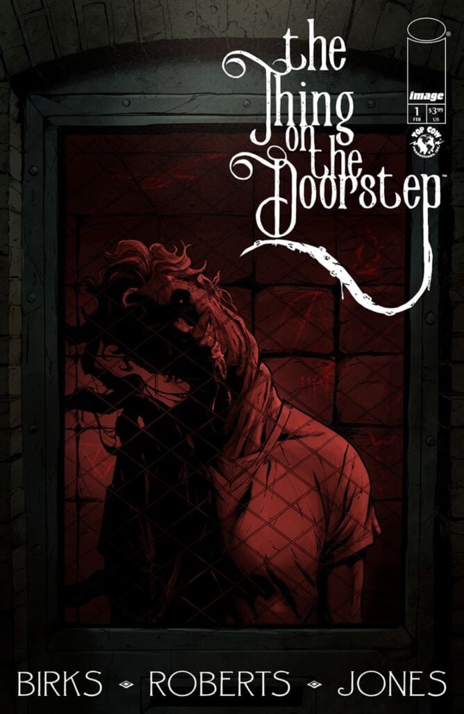 The Thing on the Doorstep #1 cover by Willi Roberts