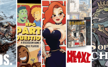 Comics Crowdfunding Round-Up: THE WILDER, RPG PARTY QUESTIONS, MALLOCH THE DAMNED, and two more projects you’ll love!