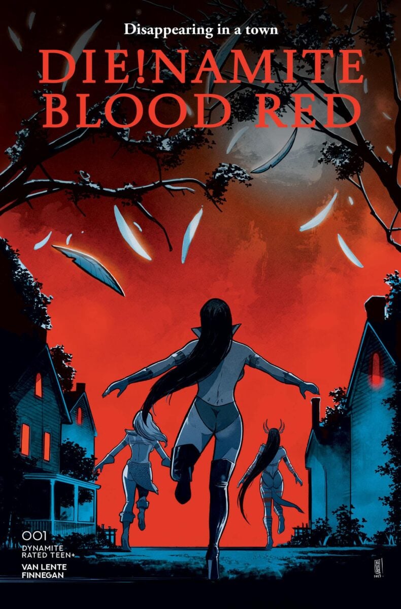 Die!Namite: Blood Red #1 Cover K Emanuele Ercolani Movie Homage Variant