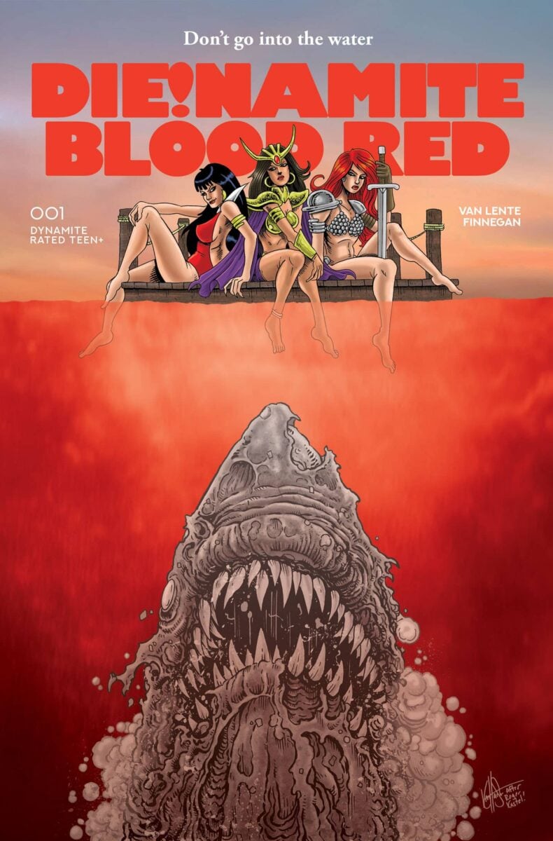 Die!Namite: Blood Red #1 Cover O Ken Haeser Movie Homage Variant