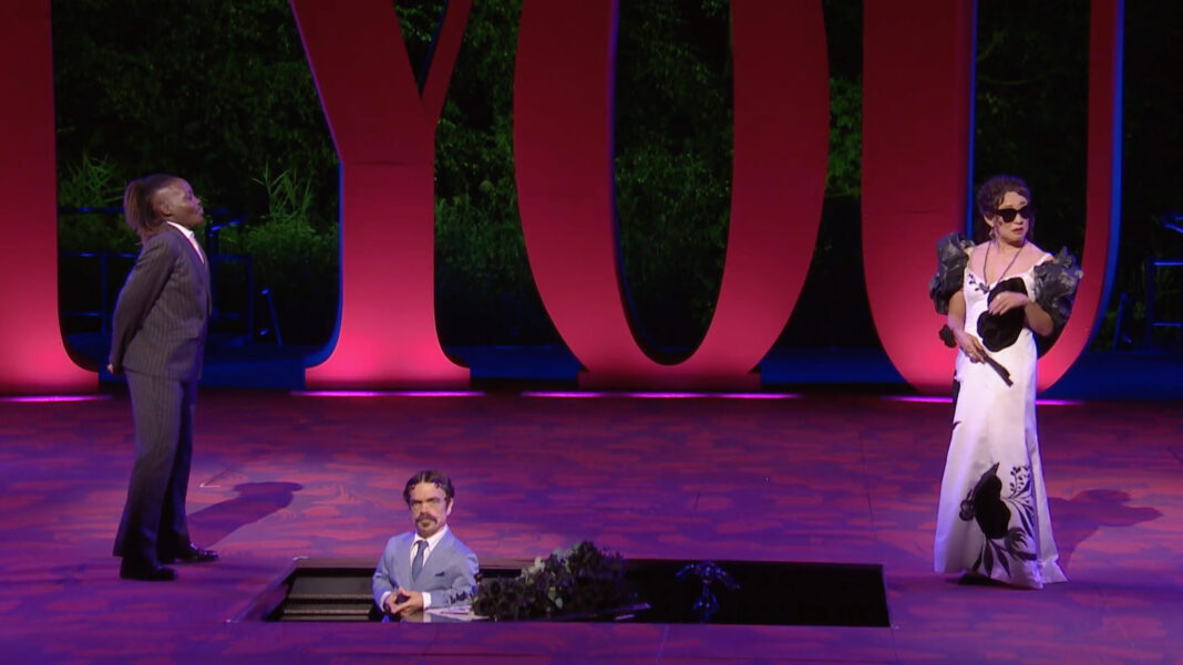 12th-stage Lupita Nyong'o, Peter Dinklage, and Sandra Oh