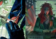 The Joker returns and Gotham gets a new mayor in Bat-titles this March