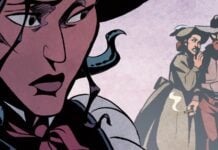 Exclusive Preview: CARMEN RED CLAW – BELLY OF THE BEAST introduces a new shapeshifter to the Hellboy universe