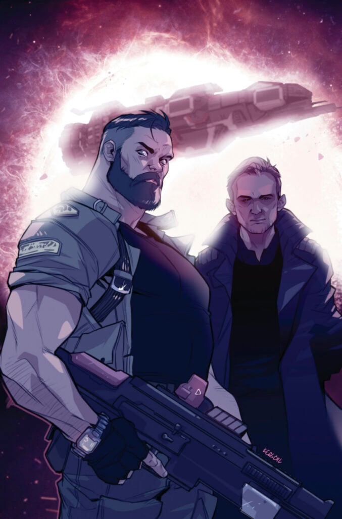 The Expanse: A Little Death #4 Cover B by Karl Kerschl