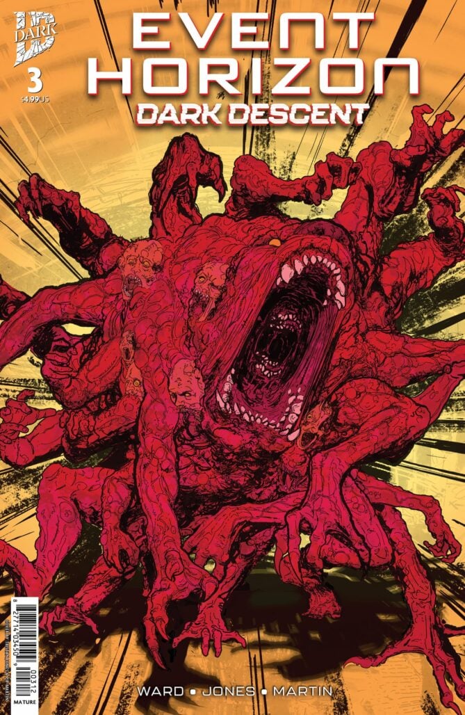 Dark Descent #3's second reprint cover