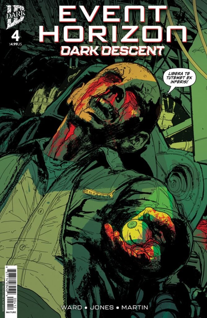 Dark Descent #4's second reprint cover