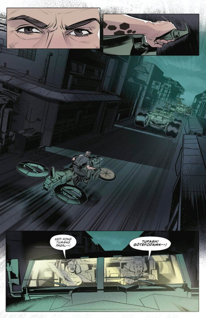 The Expanse: A Little Death #4 interior art