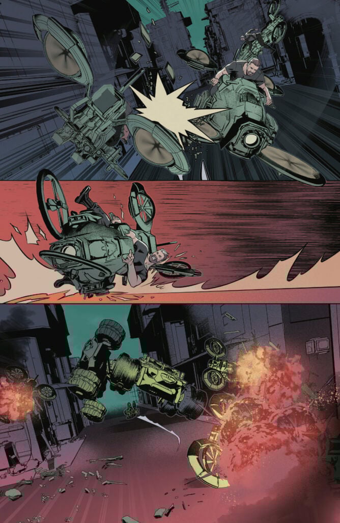 The Expanse: A Little Death #4 interior art