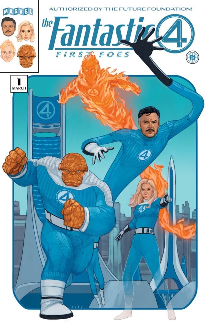 Fantastic Four: First Foes #1 cover by Phil Noto