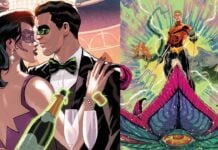 Green Lantern celebrates milestone 600th issue and Emperor Aquaman begins a conquest across the stars