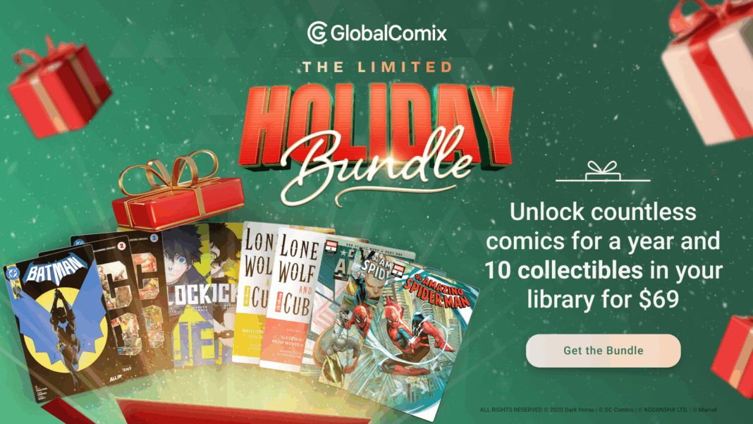 Holidays 25 GlobalComix 16_9 GlobalComix 2026 limited holiday bundle