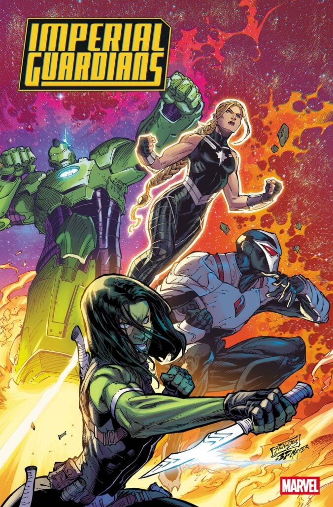 Issue #1 variant cover by Netho Diaz