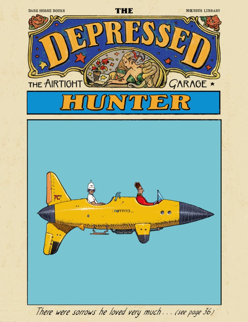 Moebius Library - The Depressed Hunter cover art
