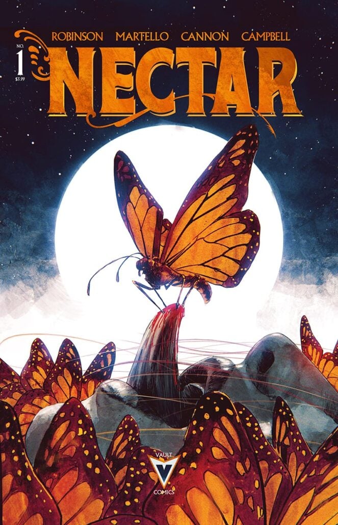 Nectar #1 cover A, by Chris Shehan