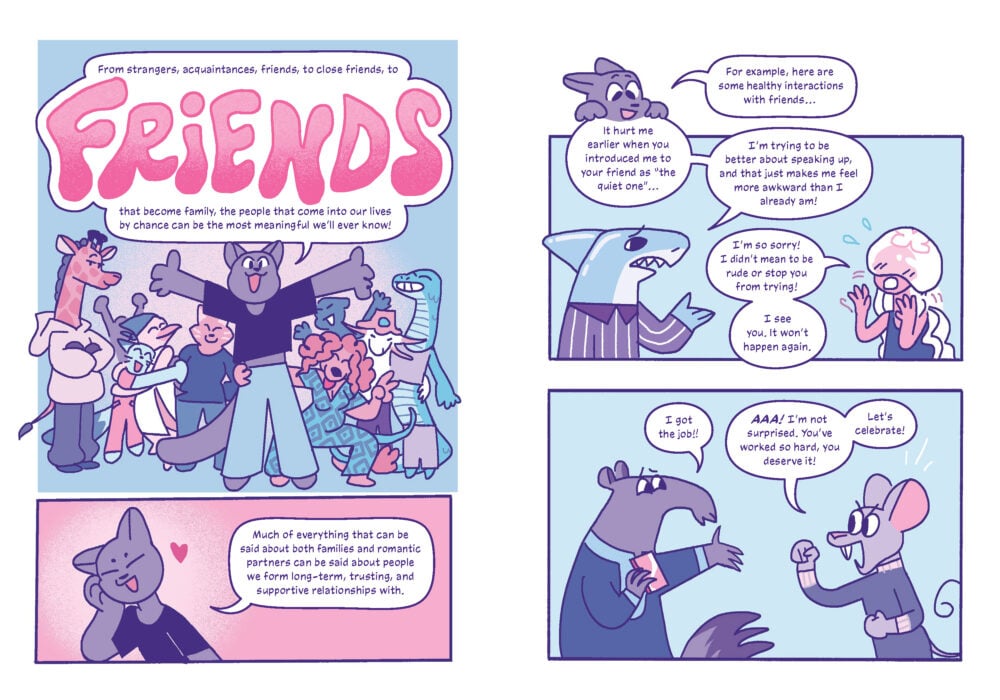 A Quick & Easy Guide to Healthy Relationships interior art