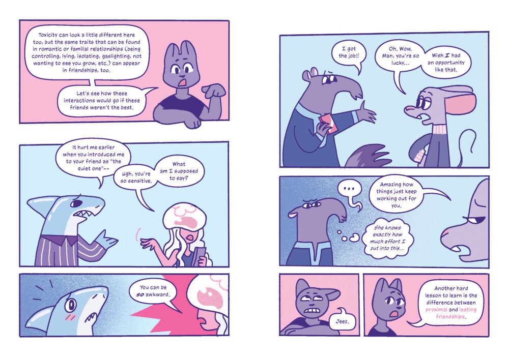 A Quick & Easy Guide to Healthy Relationships interior art