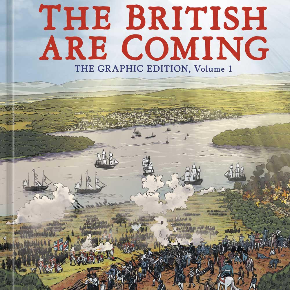 The British Are Coming: The Graphic Edition, Vol. 1 cover by Federico Pietrobon