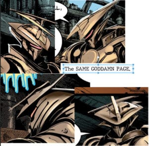 Panels from Ultimate Oz Universe