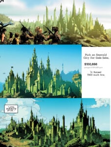 Panels from Ultimate Oz Universe