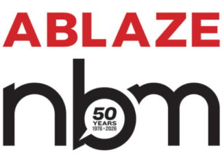 Ablaze acquires NBM ablaze logo nbm logo