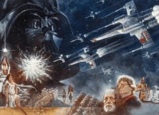 ‘STAR WARS’ Original Painting Artwork sells for $3.875 million at auction Star Wars: Episode IV - A New Hope (TCF, 1977)