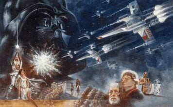 ‘STAR WARS’ Original Painting Artwork sells for $3.875 million at auction Star Wars: Episode IV - A New Hope (TCF, 1977)
